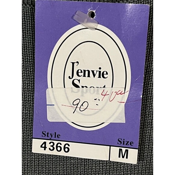 NWT Vintage J’Envie Sport Women’s Blue Gray Knit Top Size MEDIUM - Picture 6 of 10